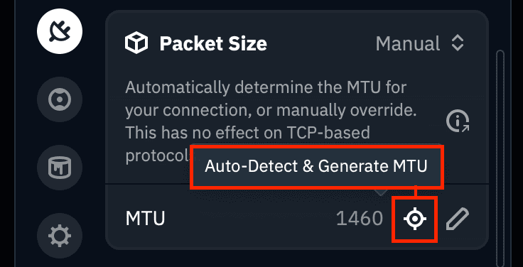 Auto-Detect & Generate MTU