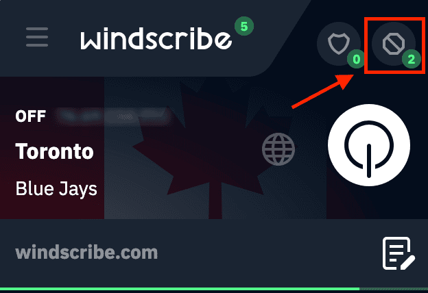 Blocker Menu