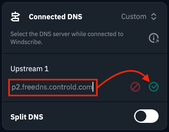 Secure DNS example
