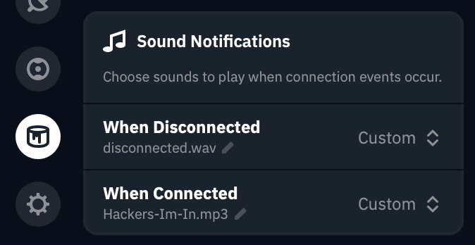 Custom sound file names seen correctly