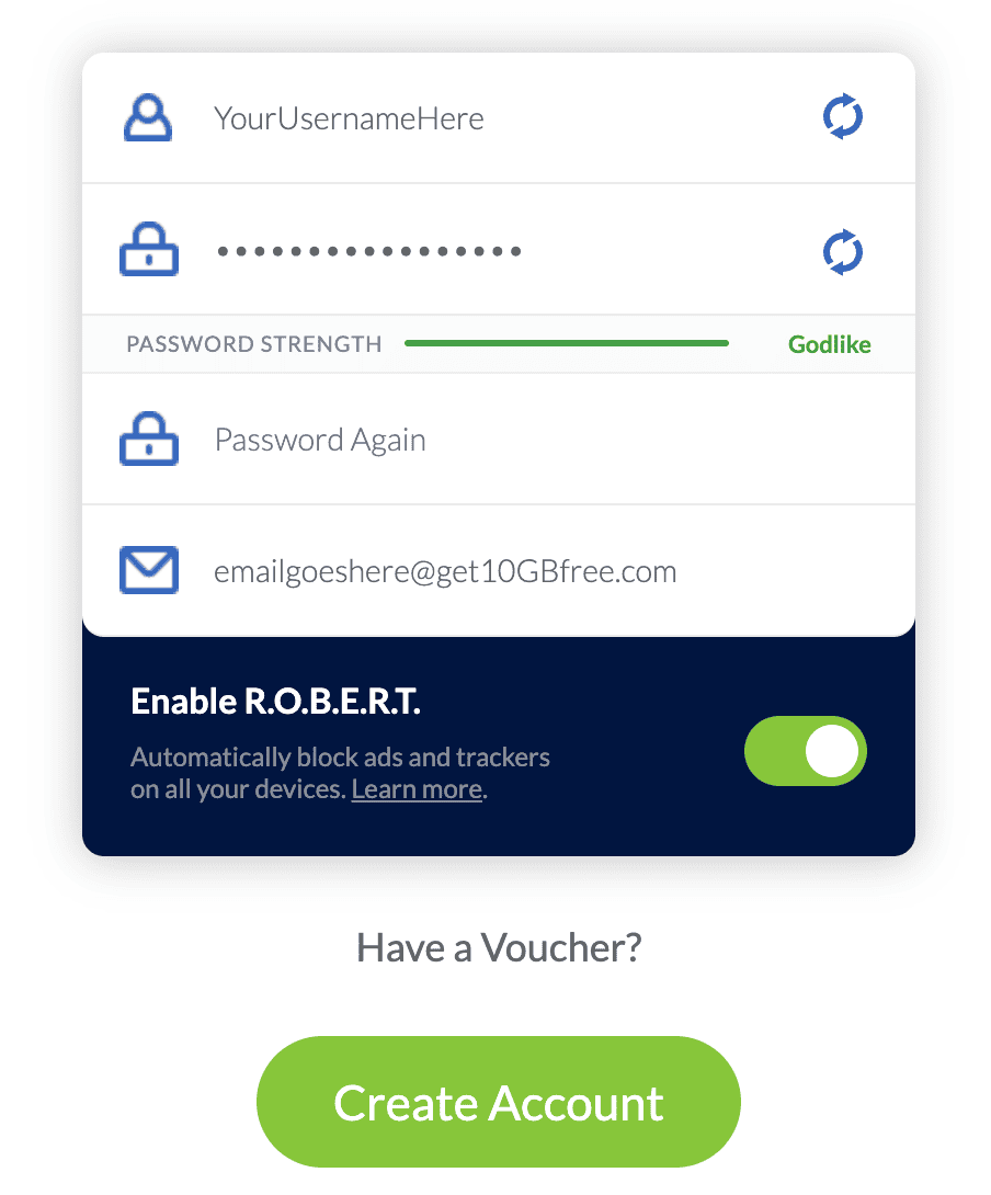 Signup flow
