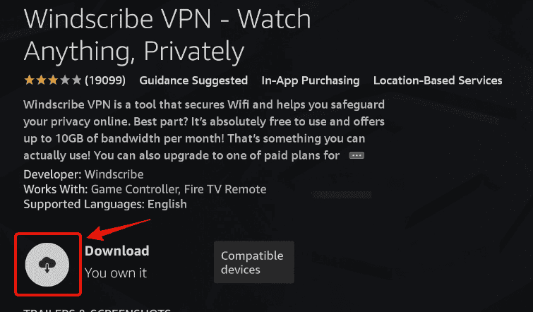 Windscribe Download